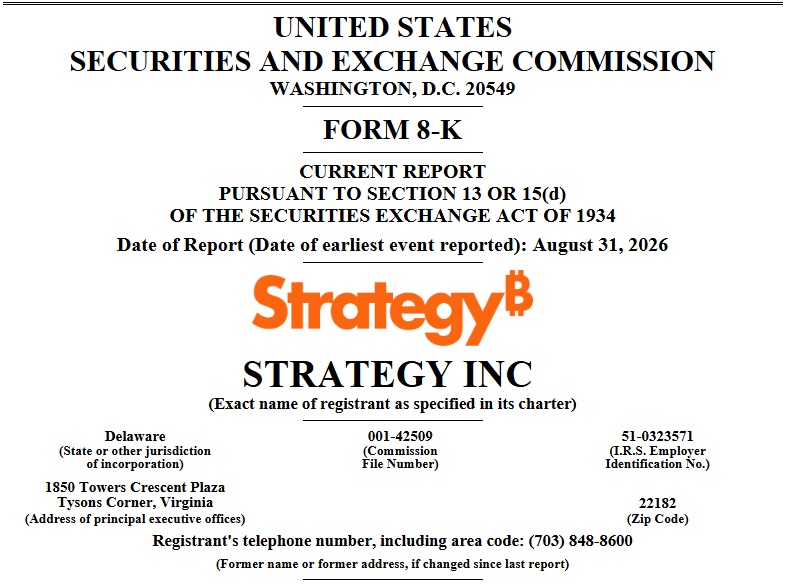 Strategy Buys 4,603 Bitcoin For $370M, Takes Holdings To 845,050 BTC