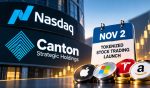 Nasdaq-listed Canton Strategic Holdings To Launch Tokenized Stock Trading On Nov. 2