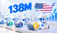 AI Agents Make 138 Million Crypto Payments As U.S. Dominates AI Spending