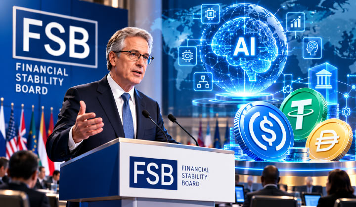 FSB Warns of AI & Stablecoin Risks As Global Financial Stability Concerns Grow