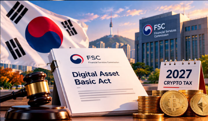South Korea’s Crypto Law Nears Final Draft As 2027 Tax Debate Grows
