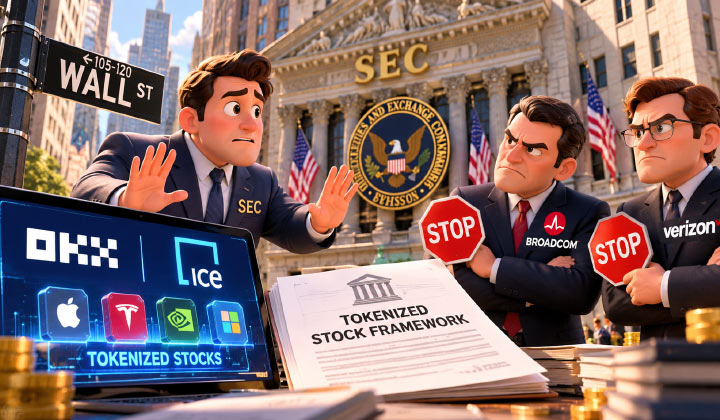 Broadcom, Verizon Object To SEC’s Tokenised Stock Framework
