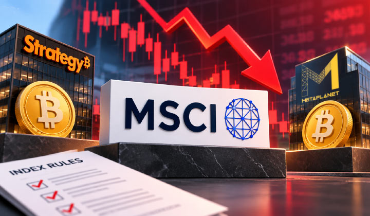 Strategy & Metaplanet May Face Removal From MSCI Indexes