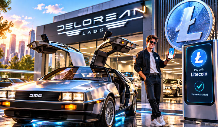 DeLorean To Accept Litecoin For Electric Cars In Major Crypto Payment Move