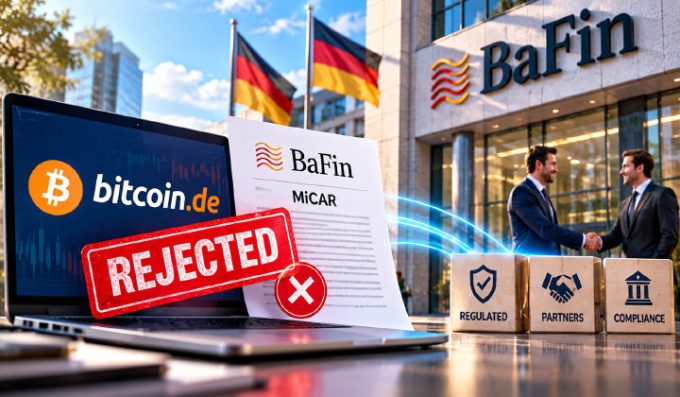 Bitcoin.de Hit By BaFin MiCAR Rejection, Turns To Regulated Partners