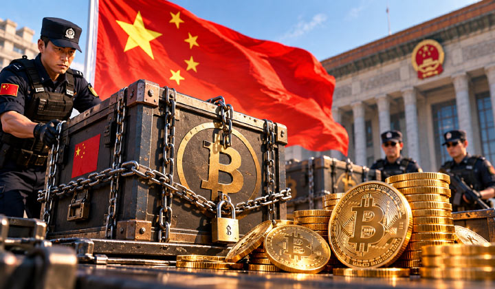 China Seeks To Seize 61,800 Bitcoin Linked To $5.7B Fraud