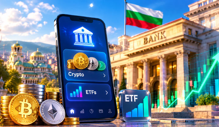Bulgaria’s Fourth-largest Bank Plans To Add Crypto & ETFs To App