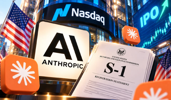 Anthropic Files S-1 For Nasdaq IPO Under Ticker ANT At $2T Valuation