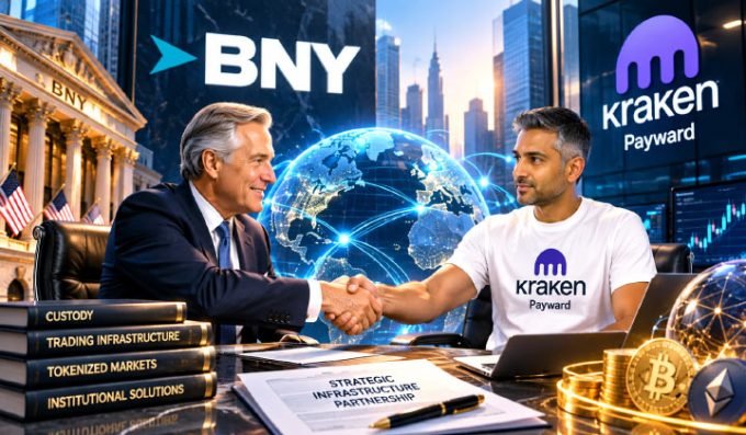 BNY In Talks With Kraken Parent Payward On Digital Asset Partnership
