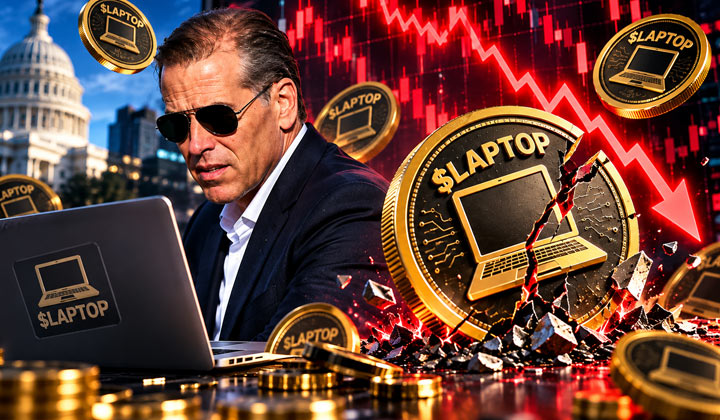 Hunter Biden Says Thin Liquidity Drove $LAPTOP Token Crash