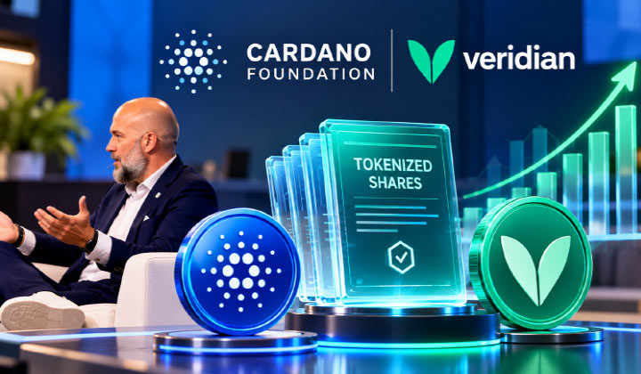 Cardano Foundation Spins Out Veridian, Tokenizes Shares Under New CIP-0113 Standard