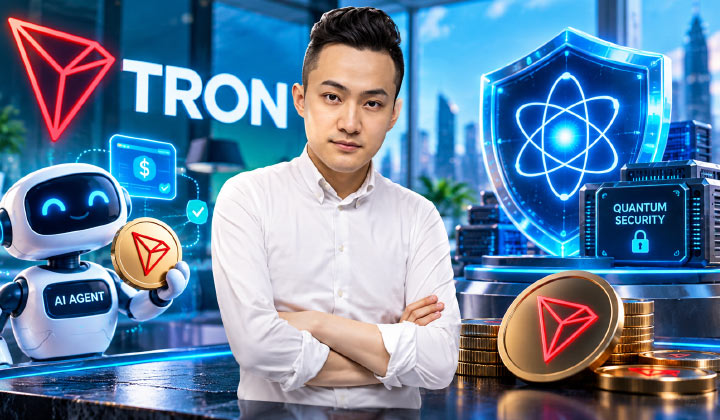 Justin Sun Puts AI Agent Payments & Quantum Security At Centre Of TRON Vision