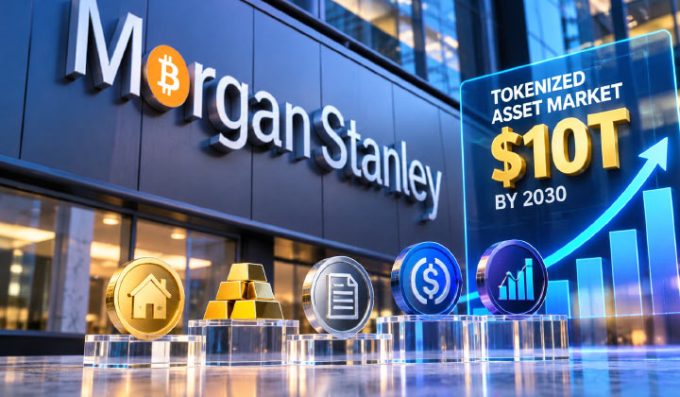 Morgan Stanley Predicts Tokenized Asset Market Could Reach $10T By 2030