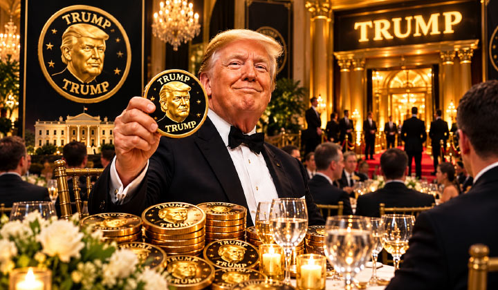 Trump To Host Another Memecoin Dinner For Top TRUMP Holders
