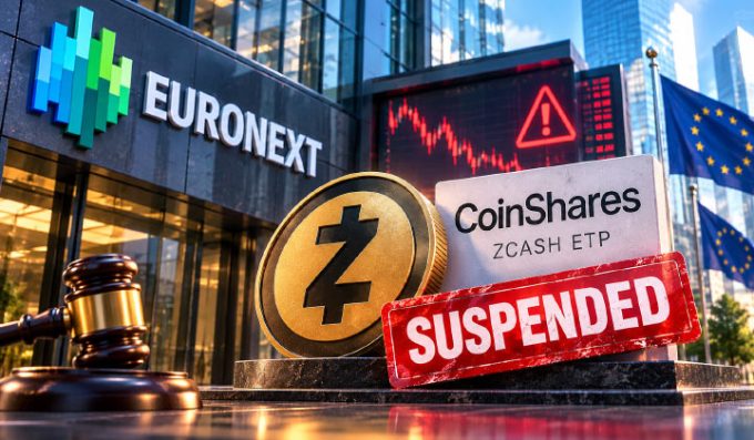 Settlement Failure Forces Euronext To Halt CoinShares Zcash ETP On Debut