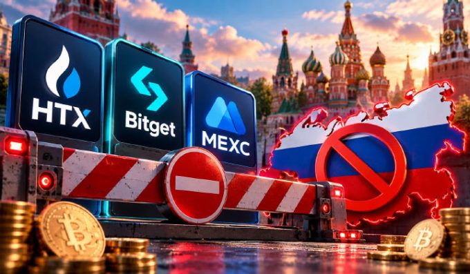 HTX Joins Bitget & MEXC In Restricting Services For Russian Users
