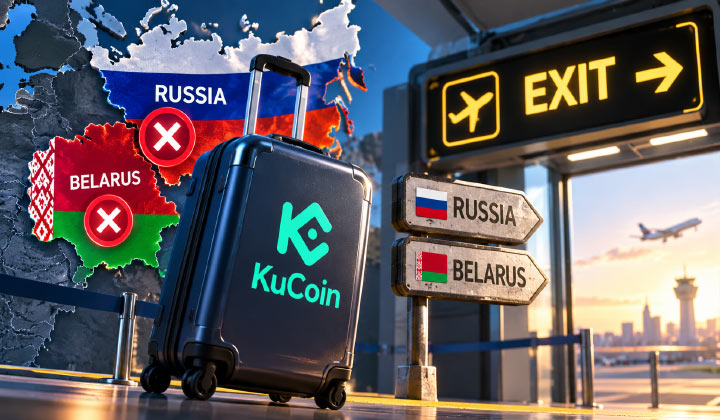 KuCoin Exits Russia & Belarus As Exchanges Flee Western-sanctioned Markets