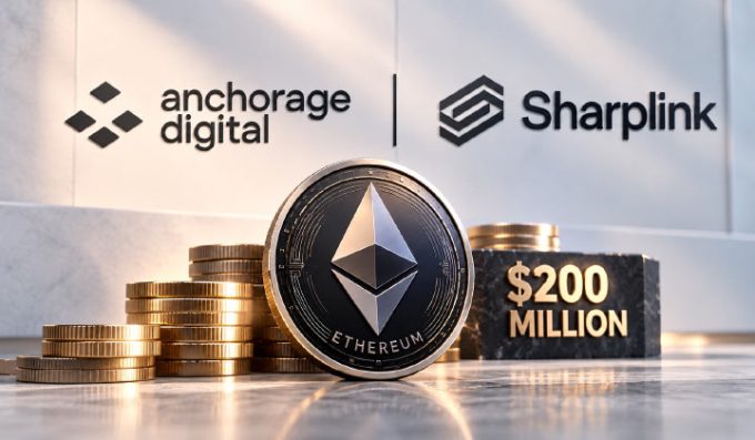 Anchorage Enables SharpLink’s $200M Ethereum Deployment On Blockchain