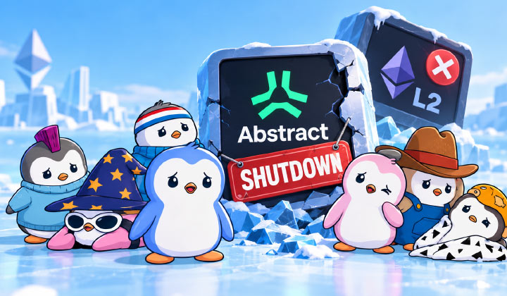 Pudgy Penguins To Shut Down Abstract Blockchain After Heavy Losses