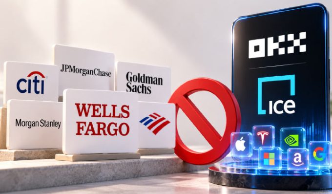 Wells Fargo & Five Other Companies Object To OKX-ICE Tokenized Stock Platform