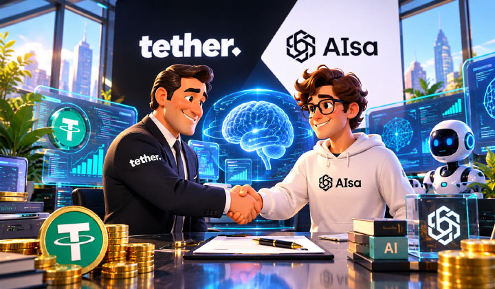 Tether Backs AI Startup AIsa In Seed Extension Round