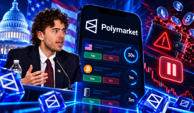 Polymarket Launches 5-minute Crypto Contracts In US, Then Halts Over Wallet Drain