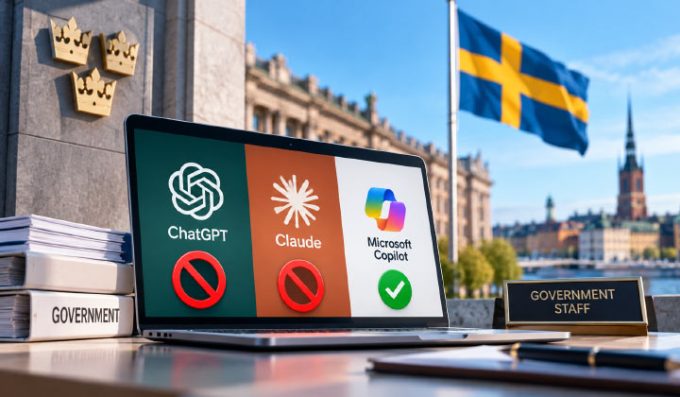 Sweden Blocks ChatGPT & Claude For Government Staff, Retains Microsoft Copilot