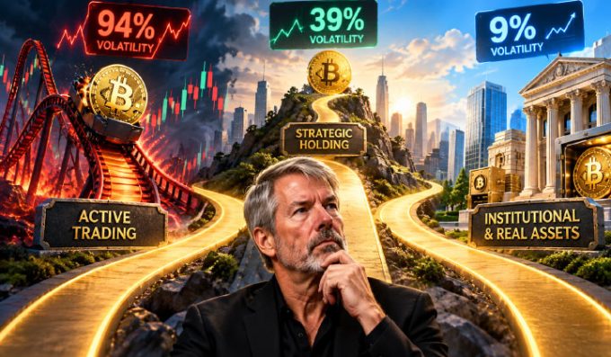 Saylor Breaks Down 3 Bitcoin Investment Paths As Volatility Hits 94%, 39% & 9%