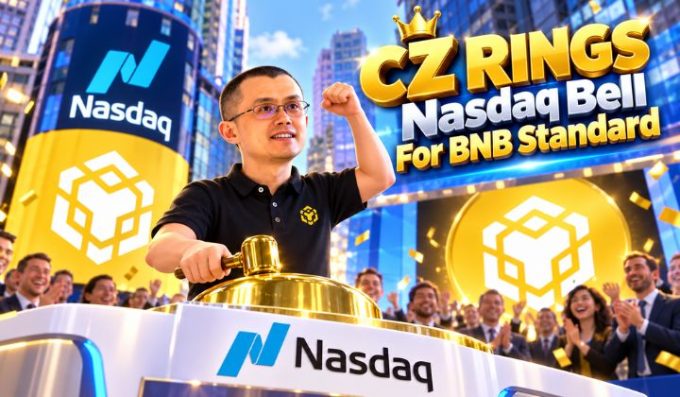 New Name, New CEO: BNB Standard Marks Its Day At Nasdaq With CZ
