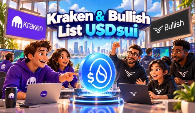 Kraken & Bullish List USDsui, Widening Access To Sui Network's Stablecoin