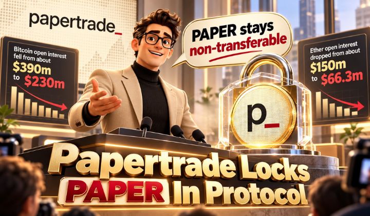 Papertrade Locks PAPER In Protocol As Early Loss Farmers Cry Foul