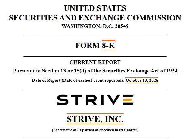 Strive Adds 3,311 Bitcoin & Plans $500M SATS Preferred Stock Offering